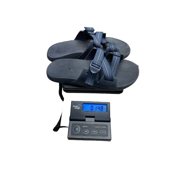 Chaco Men's Chillos Slide Size 12M Multicolor Sandals Hiking Outdoor Wide Strap - Picture 7 of 7